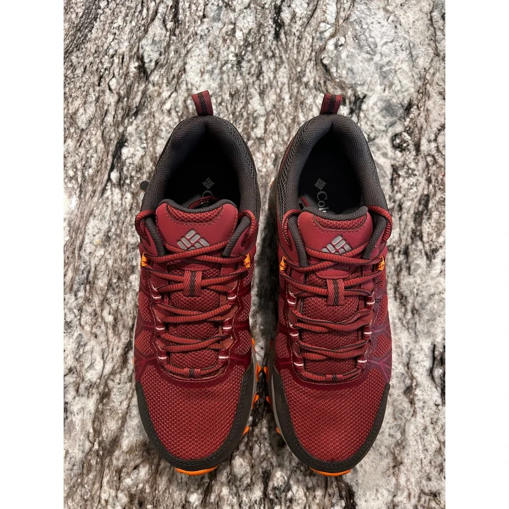 Columbia Peakfreak II Outdry  Hiking Shoes Red Orange Waterproof BL5953-679